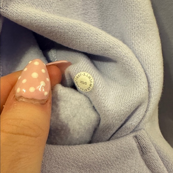 Lilac Smoke Lululemon scuba, Women's size XS/S - Picture 3 of 3